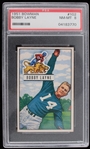 1951 Bobby Layne Detroit Lions #102 Bowman Card (PSA Slabbed NM-MT 8)
