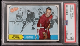 1968 Gordie Howe Detroit Redwings #29 Topps Card (PSA Slabbed EX-MT 6)