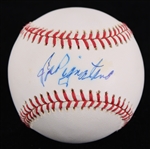 1989-94 Joe Pignatano (d.2022) Los Angeles Dodgers Signed White ROBNL (JSA)