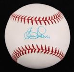 1995-99 Clem Labine Brooklyn Dodgers Signed ONL Coleman Baseball (JSA)