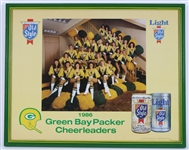 1986 Green Bay Packers Cheerleaders 18" x 24" Framed Old Style Poster 