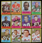 1967 Player Signed Philadelphia Football Trading Cards - Lot of 12 (JSA)