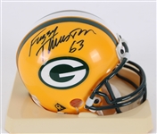 2000s Fuzzy Thurston Green Bay Packers Signed Mini Helmet (JSA)