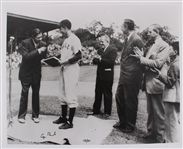 1945 Babe Ruth & George Bush Signed 16x20 Yale University Photo (JSA)