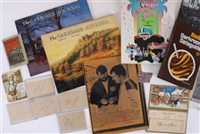 1970s-90s Norman Rockwell 10 Stein, Rose Bowl Program & more (Lot of 18)