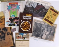 1970s-90s Norman Rockwell 10 Stein, Rose Bowl Program & more (Lot of 18)