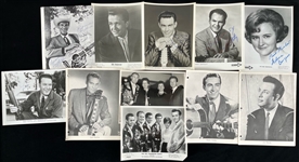 1950s-60s Music Spectacular Souvenir Program, Buck Owens 8x10 Photos & more (Lot of 19)