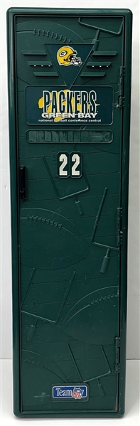1990s Green Bay Packers #22 Team NFL Portable Player Locker