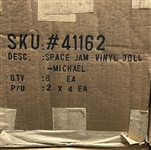 1996 Michael Jordan Space Jam Vinyl Dolls (12 Sealed Cases)