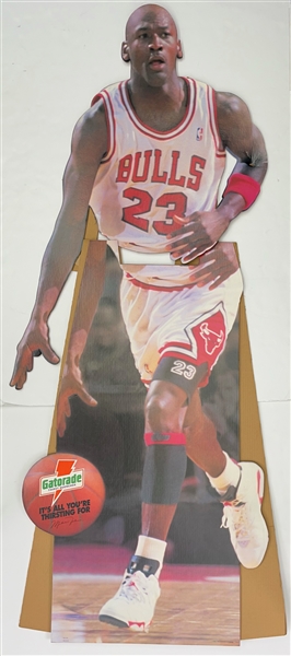 1990s Michael Jordan Chicago Bulls Gatorade 31x83 Life Size Display