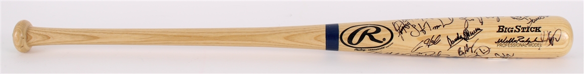 2006 New York Mets Team Signed Rawlings Adirondack Bat w/ 24 Signatures Including Pedro Martinez, Billy Wagner, David Wright & More (JSA) **380**
