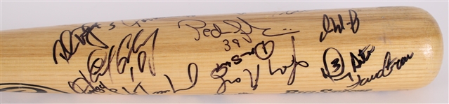 2006 New York Mets Team Signed Rawlings Adirondack Bat w/ 24 Signatures Including Pedro Martinez, Billy Wagner, David Wright & More (JSA) **380**