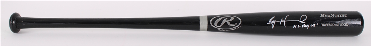2006 Ryan Howard Philadelphia Phillies Signed Rawlings Adirondack Bat **PAC Signatures COA / 372**
