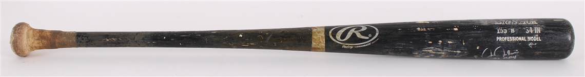 2006 Chris Chambliss Cleveland Indians Signed Rawlings Adirondack Professional Model Bat **SF Jacobson / 400**