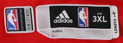 2011-12 Chris Singleton Washington Wizards Game Worn Road Jersey w/ Shorts & Signed Trading Card (MEARS LOA)