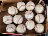 1960's-90's Baseball Football Basketball Memorabilia Collection - Lot of 95 w/ Baseballs, Signed Items, Trading Cards & More