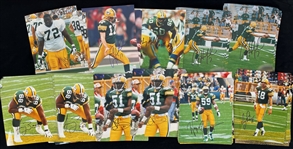 1990s-2000s Green Bay Packers Signed 8x10 Photo Collection (Lot of 100+)