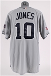 2008 Chipper Jones Atlanta Braves Signed All Star Game Batting Practice Jersey **SF Jacobson COA / 410**
