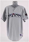 2008 Chipper Jones Atlanta Braves Signed All Star Game Batting Practice Jersey **SF Jacobson COA / 410**