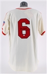 2000s Stan Musial St. Louis Cardinals Signed Mitchell & Ness Cooperstown Collection Jersey (JSA) **422**