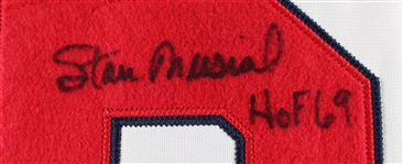 2000's Stan Musial St. Louis Cardinals Signed Mitchell & Ness Cooperstown Collection Jersey (JSA) **422**