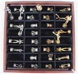 2003 Baseball Chess Set by Merkury Gaming Complete w/ Board & 32 Pieces **226**