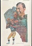 1968 Bart Starr Lincoln Mercury Sports Panel Member 20x30 Print 