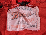 1950's Milwaukee Braves Youth Sized Brill Brothers Jacket