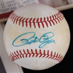 1960's-2010's Baseball Football Basketball Americana Memorabilia Collection - Lot of 5 w/ Publications, Pete Rose Signed ONL Feeney Baseball & More (JSA)