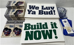 1990s Milwaukee Brewers Massive Collection - Media Guides, Photos & more (Lot of hundreds)