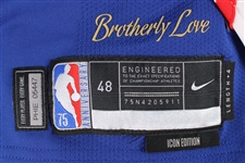2022 (April 16) Matisse Thybulle Philadelphia 76ers Playoff Game Worn Icon Edition Jersey (MEARS A10/NBA/MeiGray)