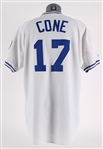 1993 David Cone Kansas City Royals Signed Game Worn Home Jersey (MEARS A9/JSA)