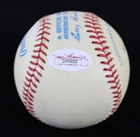 1985-89 Bobby Murcer New York Yankees Signed OAL Brown Baseball **JSA / 251**