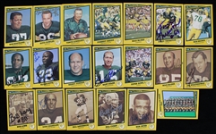 1990 Bart Starr Carroll Dale Ray Nitschke Jim Taylor and More Green Bay Packers Signed Trading Cards (JSA) (Lot of 42)