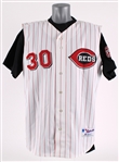 2000-2004 Ken Griffey Jr. Cincinnati Reds Autographed Replica Russell Athletic Jersey (Upper Deck COA) (409)