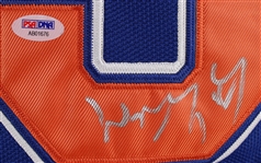 1979-88 Wayne Gretzky Edminton Oilers Autographed Replica CCM Jersey with Captains C (PSA/DNA) (120)