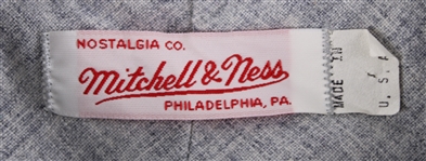 1956-1972 Bill Mazeroski Pittsburgh Pirates Autographed Replica Mitchell and Ness Sleeveless Jersey (JSA) (413)