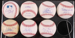 1994-2015 Jimmy Williams Manny Ramirez Bartolo Colon and More Boston Red Sox Autographed Coleman ROBNL and Selig ROMLB (Lot of 7) (Tristar) (Jacobson) (276) 