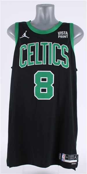 2023-24 Kristaps Porzingis Boston Celtics Game Worn Statement Edition Jersey (MEARS A5) NBA Champions