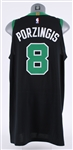 2023-24 Kristaps Porzingis Boston Celtics Game Worn Statement Edition Jersey (MEARS A5) NBA Champions