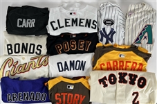 2000s Store Model Jerseys Including Steph Curry, Albert Pujols & more (Lot of 28)