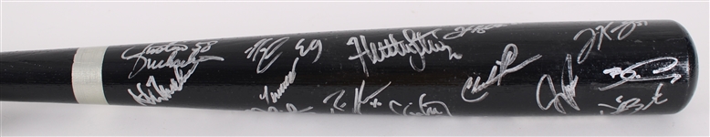 2006 Oakland Athletics Team Signed Rawlings Adirondack Bat w/ 25+ Signatures (JSA) **381**