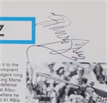 1976 Los Angeles Dodgers Multi Signed Team Yearbook w/ 21 Signatures Including Tommy Lasorda, Vin Scully, Dusty Baker, Walt Alston & More (JSA)