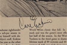 1955 Brooklyn Dodgers Multi Signed Team Yearbook w/ 25 Signatures Including Jackie Robinson, Roy Campanella, Sandy Koufax & more (JSA)