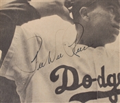 1955 Brooklyn Dodgers Multi Signed Team Yearbook w/ 25 Signatures Including Jackie Robinson, Roy Campanella, Sandy Koufax & more (JSA)