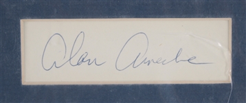 1955-60 Alan Ameche Baltimore Colts 11 x 14 Matted Photo Display w/ Signed Cut (JSA)