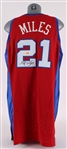 2001-02 Darius Miles Los Angeles Clippers Signed Game Worn Road Jersey (MEARS LOA/JSA & PSA/DNA)
