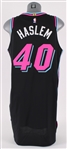 2018-19 Udonis Haslem Miami Heat City Edition Jersey (MEARS LOA)