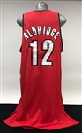 2007-08 LaMarcus Aldridge Portland Trail Blazers Game Worn Road Jersey (MEARS A5/JSA)