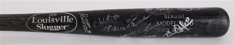 2000 Sacramento River Cats Inaugural Season Team Signed Louisville Slugger Professional Model Game Used Bat w/ 20 Signatures (MEARS LOA) **400**